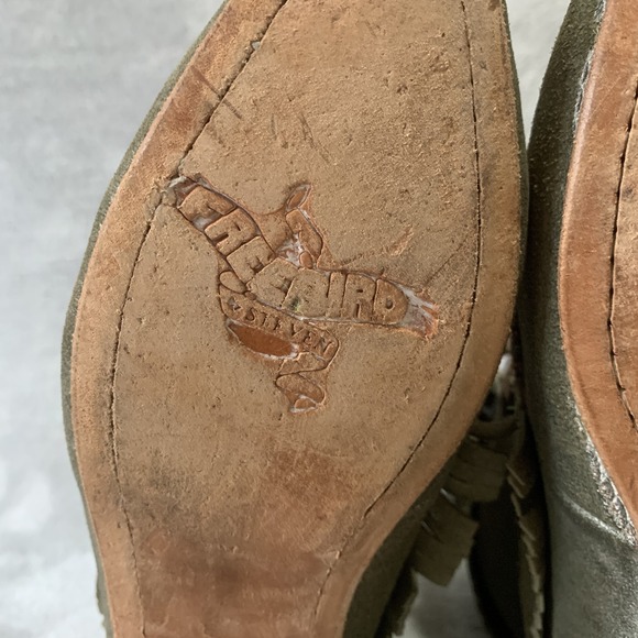 Freebird by Steven Tribe Boots Womens Size 6 Suede Embroidered Aztec Southwest - Picture 11 of 16